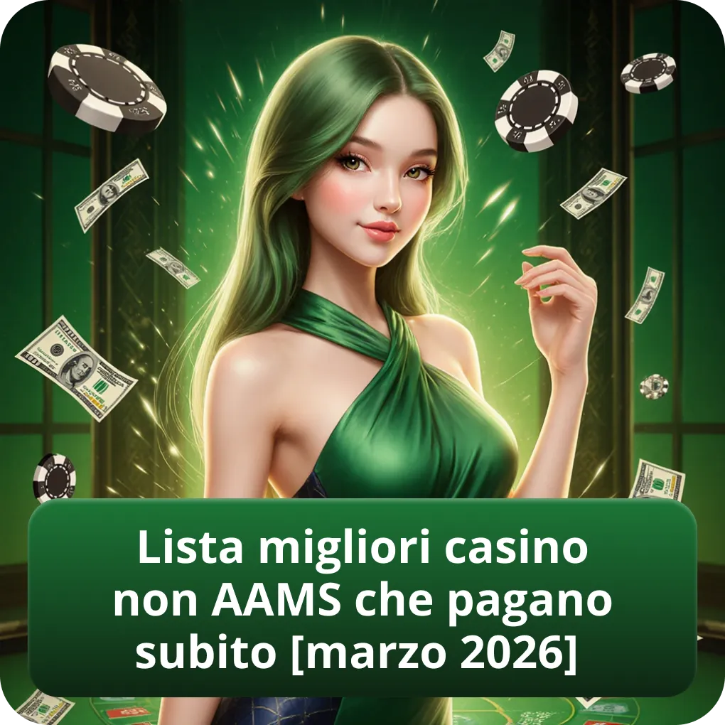 Lista migliori casino non AAMS che pagano subito [marzo 2026]