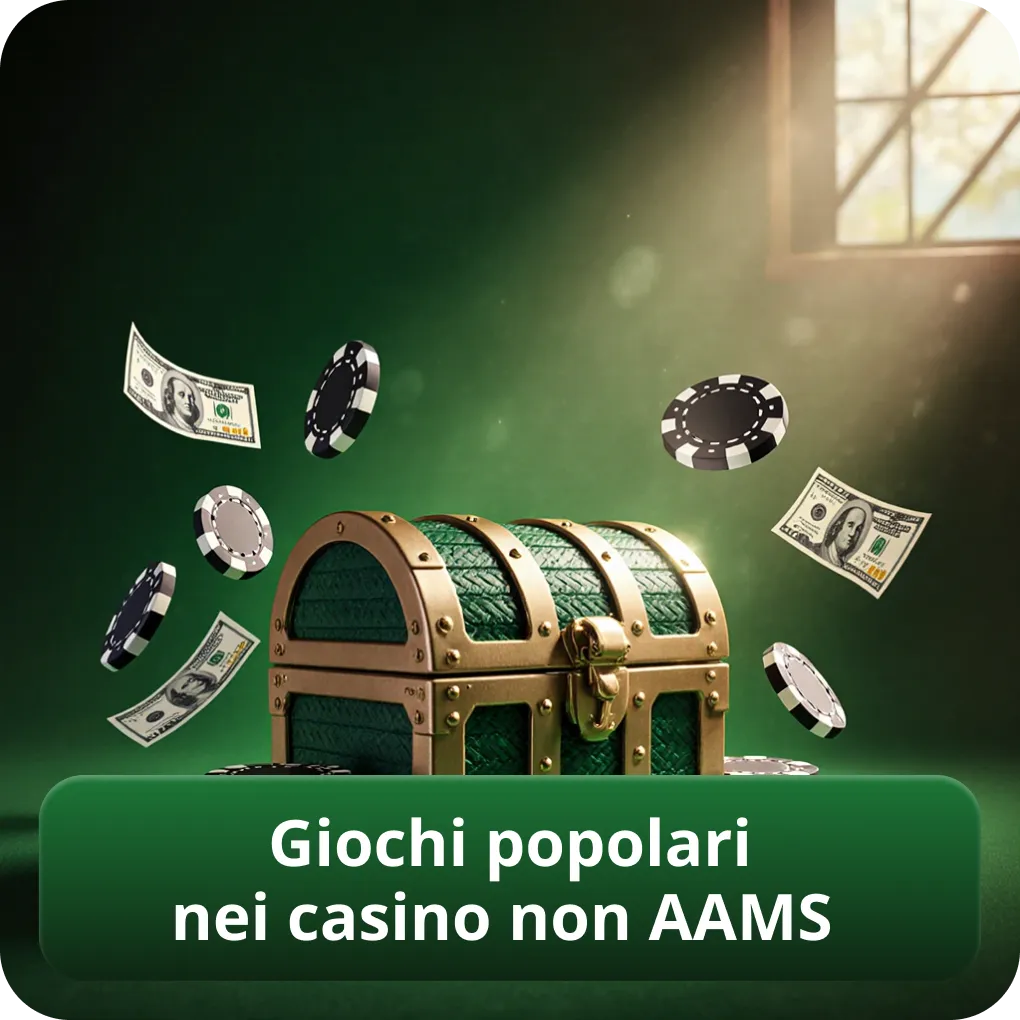 Giochi popolari nei casino non AAMS
