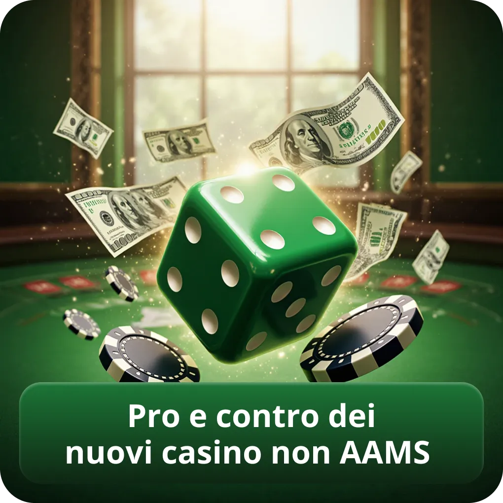 Pro e contro dei nuovi casino non AAMS